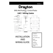 Drayton Biflo PBBE66 Controller manual cover