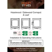 Henley Stoves Dalewood Compact Stove manual cover