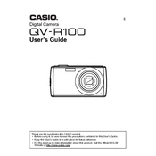 Casio QVR100 Camera manual cover