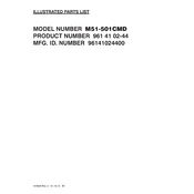McCulloch M51-501CMD manual cover