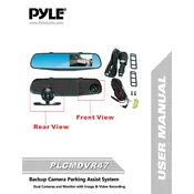 Pyle PLCMDVR47 Dash Cam manual cover