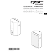 QSC ISIS-Series Loudspeakers ISIS 102M manual cover