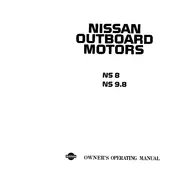 Nissan NS8B Outboard Motor manual cover