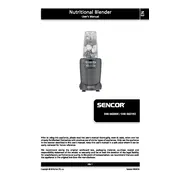 Sencor SNB 6600BK Blender manual cover