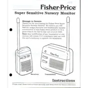 Fisher Price Mattel Nursery 49 mHz 71555 Monitor manual cover