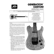 Peavey Generation Custom Guitar manual cover