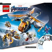 LEGO Avengers 76144 Construction Set manual cover