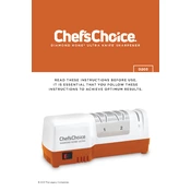 Chef's Choice D203 Sharpener manual cover