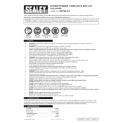 Sealey SA722.V3 Polisher manual cover