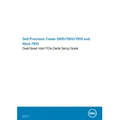 Dell Precision Rack 7910 Workstation manual cover