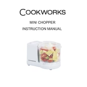 Cookworks 2189895 XJ-2K257 Chopper manual cover