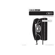 Crosley CR55 Phone manual cover