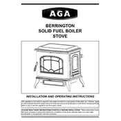 AGA Berrington Cooker manual cover