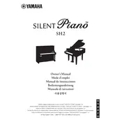 Yamaha Silent Piano SH2 Piano